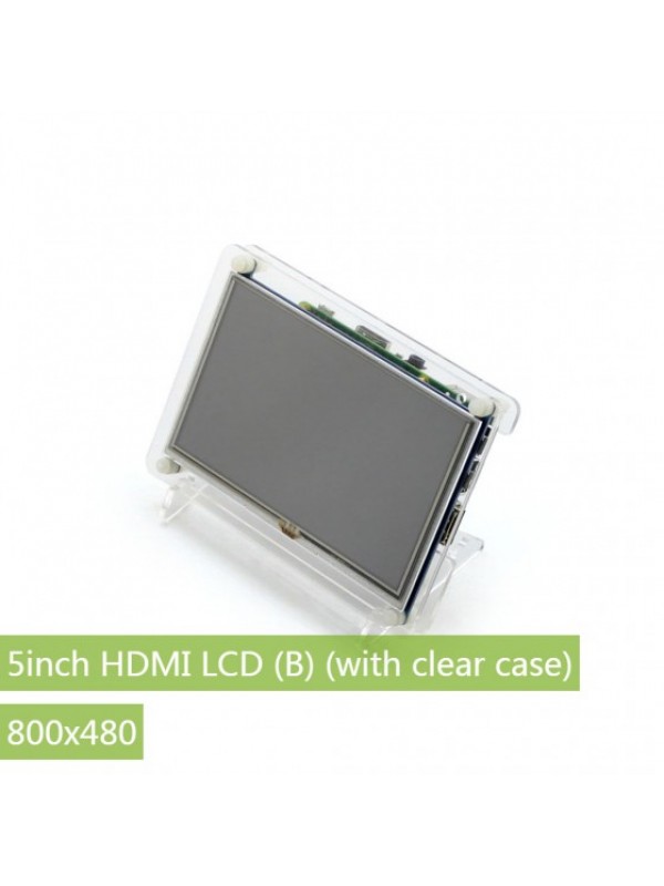 5inch HDMI LCD And Clear Case